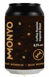  Monyo MOJO WORKIN'25: Coffee Russian Imperial Stout (0, 33L) (8, 5 %)