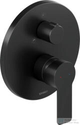 Duravit D-CODE falsík alatti kád/zuhany csaptelep alaptest nélkül, matt fekete DC5210012046 (DC5210012046)