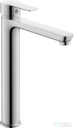 Duravit D-CODE Minusflow XL hidegindításos, magasított mosdó csaptelep leeresztő nélkül, króm DC1043002010 (DC1043002010)