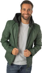 Mauritius Geaca de Piele Barbati Mauritius Verde Inchis MMKarlos - readytowear - 899,00 RON