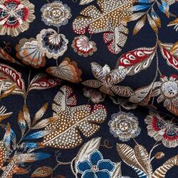  Dekorációs anyag jacquard Neroli allover nuit