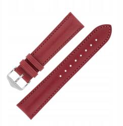 Hirsch Óraszíj Hirsch 01002020-2-18 piros 18mm (01002020-2-18)