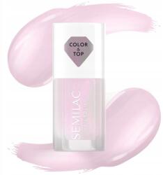 Semilac Felső Klasszikus Lakkokhoz 2in1 7ml Pink Glow (5902751456226)