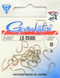 Gamakatsu Akasztó LS2010B Nr. 10 Light Brown Hook Feeder Made In Japan 25db (146553-1000)