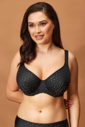 Astratex Горнище на бански костюм Maia Glitter Black Plus (P817KSBlackPlus)