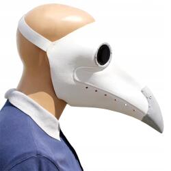  Pestis Maszk orvos Halloween varjú Steampunk varjú Jelmez fehér