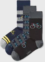Lonka 3PACK мъжки чорапи Debox Bike по-дълги (3pDeboxC_pon)