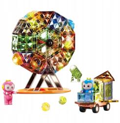  Nagy 3D mágneses építőkockák, oktató játékok, építőjáték, 87 darabos készlet (6975848996911)