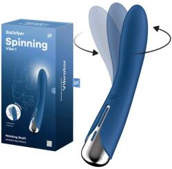 G-SPOT вибратор, въртящ се, 17, 5см. - Spinning Vibe 1 Blue (SATISFY441)