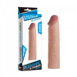  Реалистичен пенис удължител, 17см. - Penis Sleeve 1 Flesh (LVTOY00051)