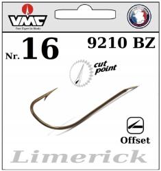 VMC Akasztó VMC 9210BZ Nr. 16 Limerick Offset Silver Ground & Float & Pole 10db (9210 BZ 16)