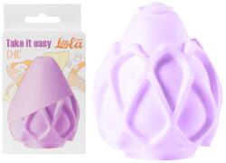  Мастурбатор, оребрен тунел и мек материал - Take it Easy Chic Purple (9022-04LOLA)