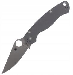 Spyderco Összecsukható kés Spyderco Para Military 2 G-10 Dark Gray Maxamet Plain (C81GPDG (C81GPDGY2)