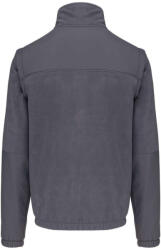 Designed To Work Lvehető bélelt ujjú vastag polár pulóver, az elején végig cipzárral, Designed To Work WK9105, Convoy Grey-3XL (wk9105cvg-3xl)