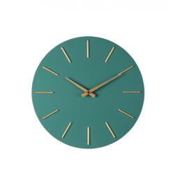 Bizzotto Ceas perete verde auriu Time Line 40x5 cm (0182447)