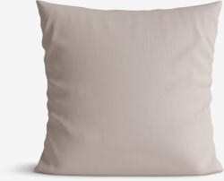Goldea față de pernă din 100% bumbac - gri-maroniu 30 x 50 cm