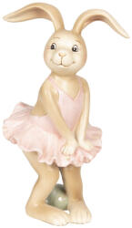 Clayre & Eef Figurina Iepuras Paste Girl din polirasina 7x7x13 cm (6PR2629)