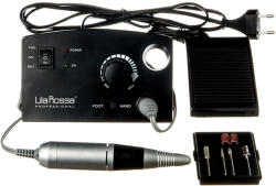 Lila Rossa Pila electrica, freza unghii, Lila Rossa, neagra, 35.000 rpm, 25 W