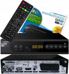 Esperanza Dekóder Tuner Földfelszíni Tv Hd DVB-T2 Hevc H. 265 Kijelző Távirányító (EV106R)