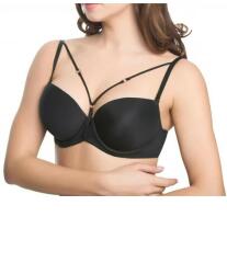 Julimex Bretele decorative pentru sutien, Julimex Twist (Culoare: Negru) (24465)