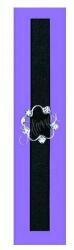 Julimex Bretele textile decorative pentru sutien, 10 mm - Julimex RB320 (Culoare: Negru, Marime: Universala) (15805)