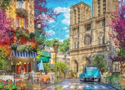 EUROGRAPHICS - Puzzle Dominic Davison: Notre Dame Afternoon - 1 000 piese
