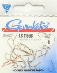 Gamakatsu Akasztó LS-1150B Nr. 8 Brown Made In Japan Sorjamentes 25 db (146689)
