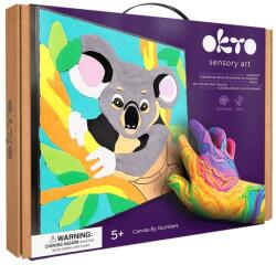 OKTO Set pictura cu argila usoara, 29x29 cm - Koala (KR-OK20028)