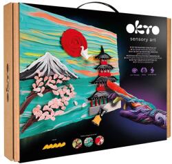 OKTO Set pictura 3D cu argila usoara, 30x40cm - Japan (KR-OK10042)