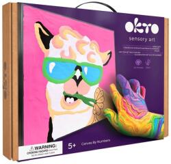 OKTO Set pictura cu argila usoara, 29x29 cm - Lama (KR-OK20030)