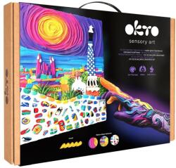 OKTO Set pictura 3D cu argila usoara, 30x40cm - Park Guell Barcelona (KR-OK10038)