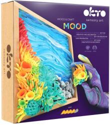 OKTO Set creatie Wood & Craft - Succulents, 21x21cm - Ocean Calm (KR-OK10015)
