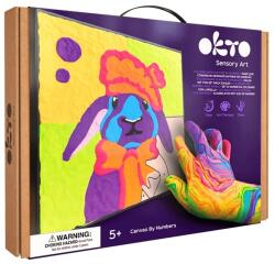 OKTO Set pictura cu argila usoara, 29x29 cm - Bunny (KR-OK20004)