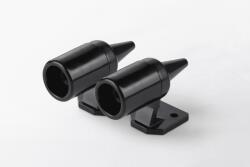  Ultrahangos Erdei Vadriasztó Autóra - AMiO 02453 | 2 db-os Állatriasztó Síp, Egyszerű Felszerelés