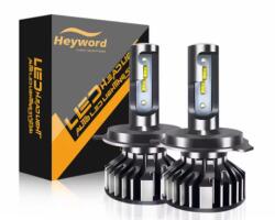  EXTRA Erős 2db LED Autó izzó H1 H3 H7 H4/9003/HB2 fényszóró 12V Heyword H3