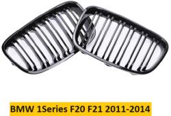  BMW F20 F21 1 Series Hűtőrács Vese kétsoros rács fényes fekete 2011-2014