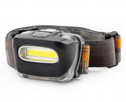  COB Fejlámpa 150 Lumen - AMiO 3×AAA, IPX3, Állítható, Könnyű Kivitel