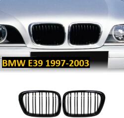  BMW E39 hűtőrács Vese kétsoros rács fényes fekete 1997-2003