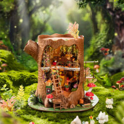 Rolife Tündérfa házikó - 3D fa kirakó (DG179)