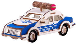 YIWU Rendőrautó - 3D fa kirakó (BEN03)