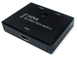 Roline VALUE Kétirányú Switch, 4K60Hz 14.99. 3586-10 (14.99.3586-10)