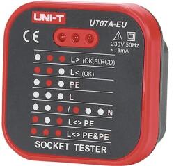 Hobbytools. ro Tester pentru prize de curent UNI-T UT07A-EU (HOBH10005401)