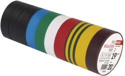 EMOS brand of Legrand EMOS F61999, Szigetelőszalag 19/20 mix 10db (F61999)