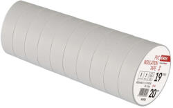 EMOS brand of Legrand EMOS F61921, Szigetelőszalag 19/20 fehér 10db (F61921)