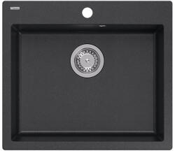 Quadron MORGAN 110 black dotted gránit mosogatótálca 1356