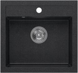 Quadron JOHNNY 110 black dotted gránit mosogatótálca 1354