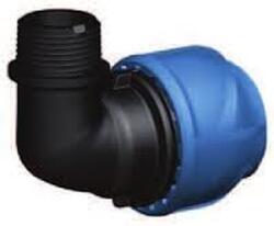 Georg Fischer iJOINT polipropilén könyök, 50 × 6/4" , 90°, külső menetes 158-400-059 (158-400-059)