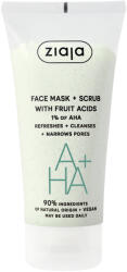 Ziaja Peeling maszka gyümölcssavakkal (Face Mask + Scrub) 55 ml