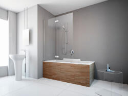 Radaway Fuenta PND kádparaván 100 átlátszó balos