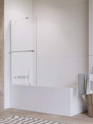 Radaway Idea PNJ II kádparaván törölközőtartóval 50 átlátszó